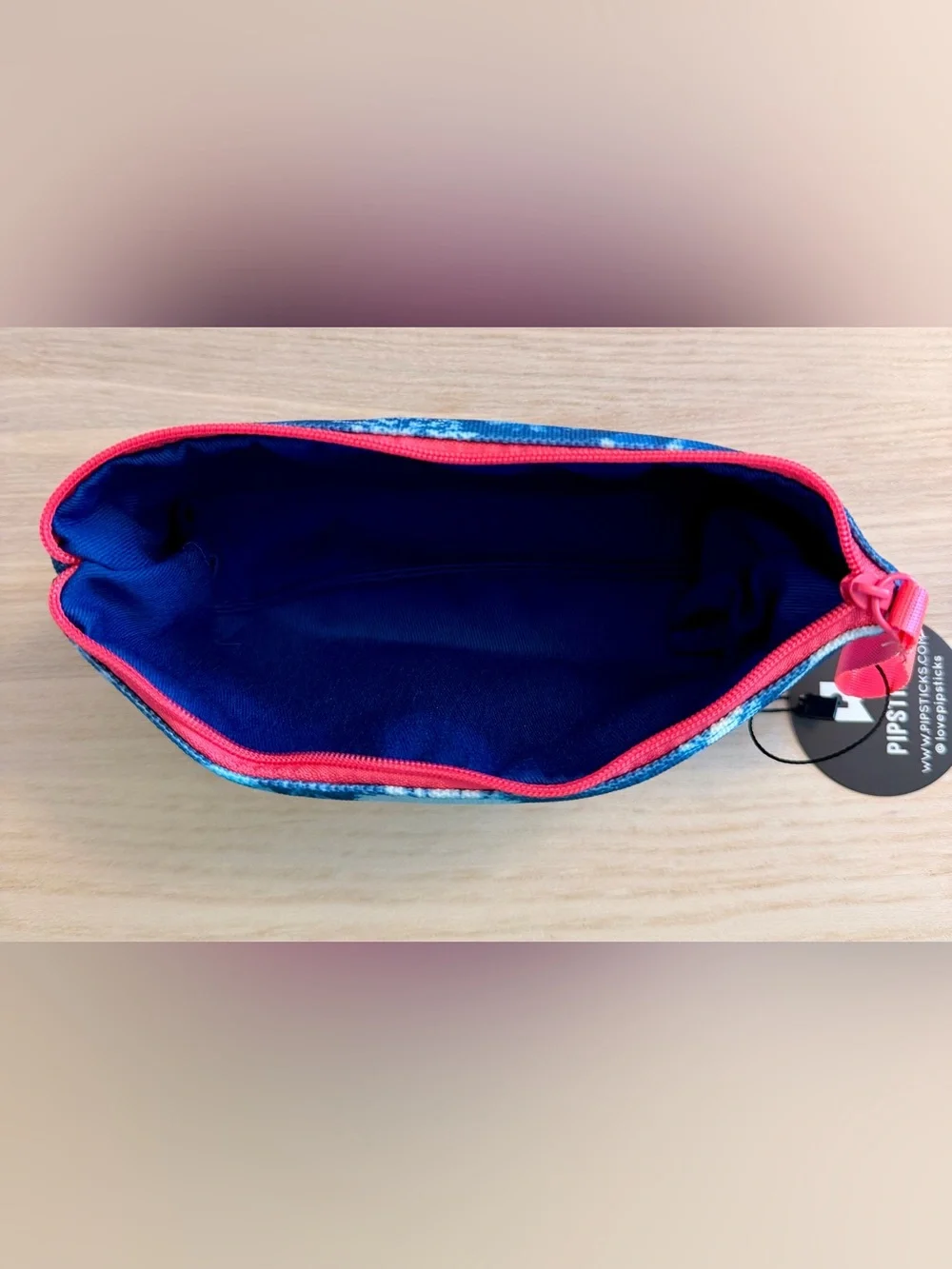 Pipsticks - Artful azure pencil case